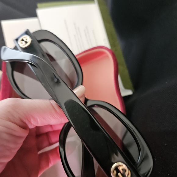 Gucci  interlocking GG logo  Oversized sunglasses - Picture 6 of 10